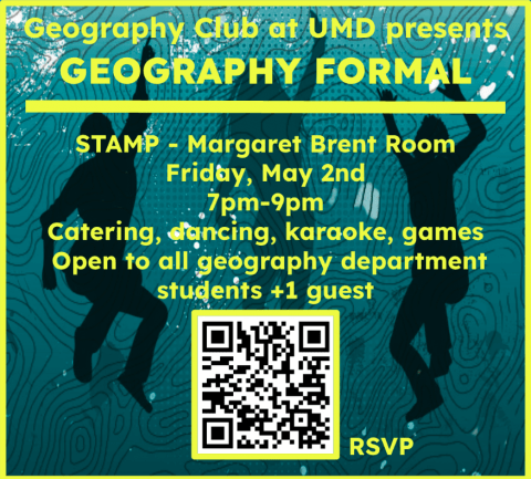 Geography Club Presents Geography Formal